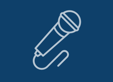 Illustration of a microphone 