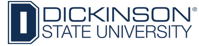 Dickinson State University blue logo